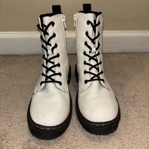 Womens Sincerely Jules Chunky Harley Combat Boots